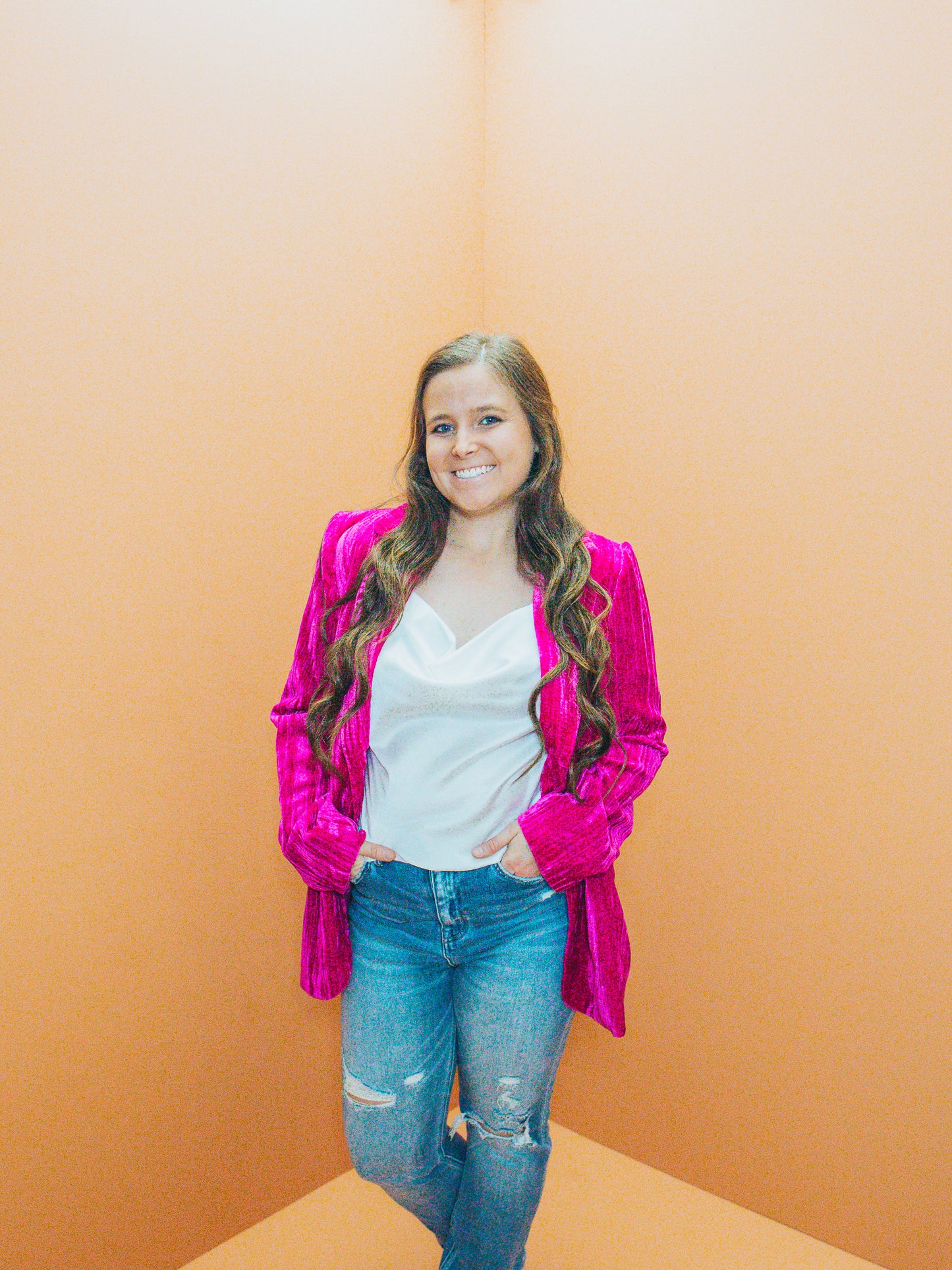 Hot Pink Blazer