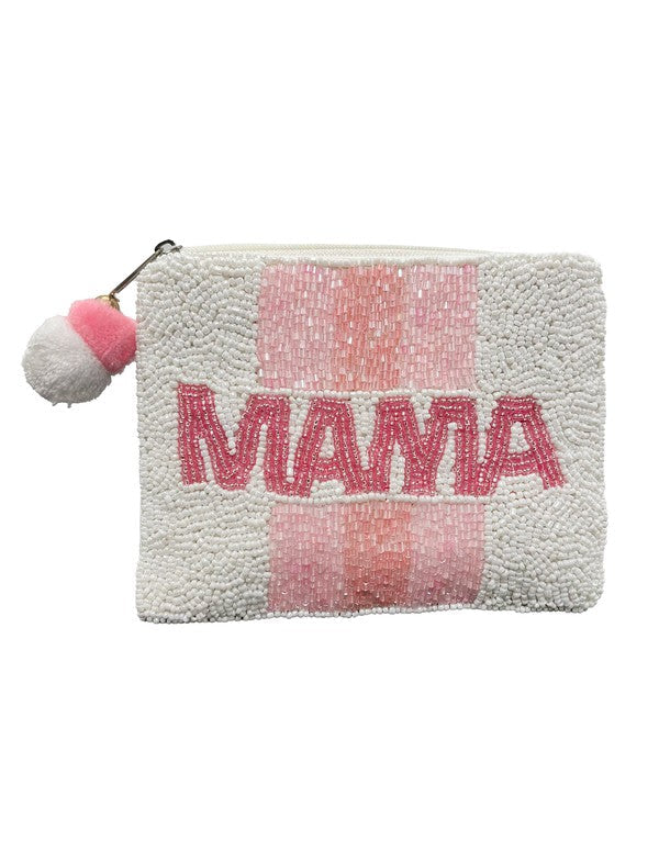 Beaded Mama Coin Purse